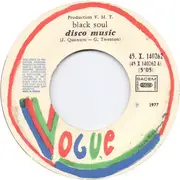 7inch Vinyl Single - Black Soul - Disco Music