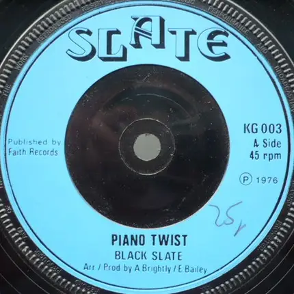 Black Slate - Piano Twist / Piano Dub