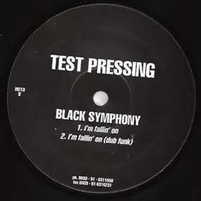 Black Symphony - Test Pressing