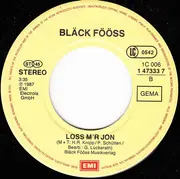 7inch Vinyl Single - Bläck Fööss - Baby I Love You / Loss M'r Jon