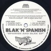 Blak 'N' Spanish - Spanish And Blak EP