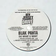 12'' - Blak Panta - Do You What You Want - Promo