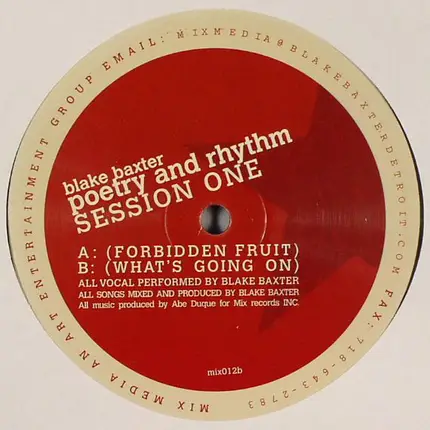 Blake Baxter - Poetry and Rhythm Session One