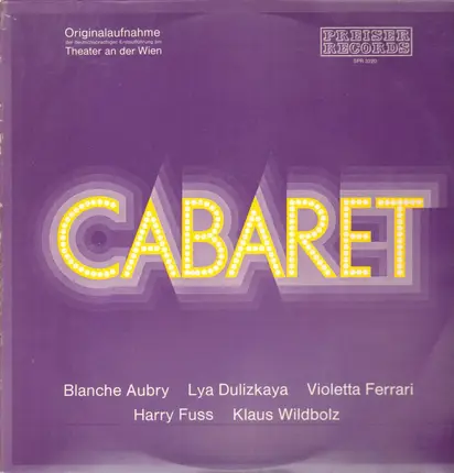 Blanche Aubry Und Ensemble, Violetta Ferrari a.o. - Cabaret