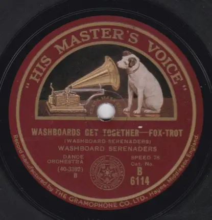 Blanche Calloway And Her Joy Boys , The Washboard Serenaders - Casey Jones / Washboards Get Together