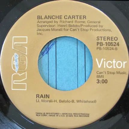 Blanche Carter - My Man