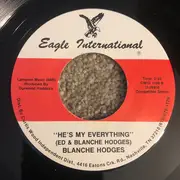 7inch Vinyl Single - Blanche Hodges - Lying Brown Eyes / He's My Everything