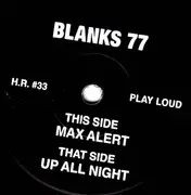 7inch Vinyl Single - Blanks 77 - Speed 5' - 5' Record