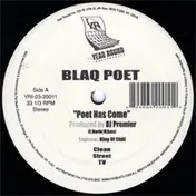 blaq poet - Poet Has Come / A Message From Poet