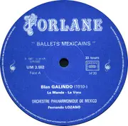 LP - Blas Galindo / Carlos Chávez / José Pablo Moncayo - Ballets Mexicains