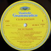 LP - Blasorchester der Berliner Philharmoniker, Herbert von Karajan - Unter Dem Doppeladler - Die Schönsten Österreichischen Märsche - Club edition