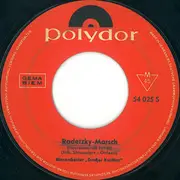 7inch Vinyl Single - Blasorchester 'Großer Kurfürst' - Alte Kameraden / Radetzky-Marsch