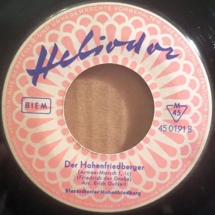 Blasorchester Hohenfriedberg - Preußens Gloria