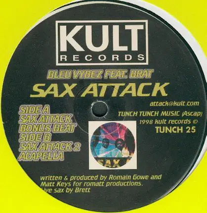 Bleu Vybes Feat. Brat Fredrick - Sax Attack
