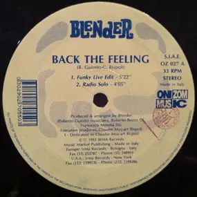 Blender - Back The Feeling