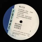 LP - Blitz - Second Empire Justice - 1st UK press / A3 mispelled on back cover