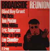 LP - Blind Boy Grunt, Phil Ochs, Tom Paxton - Broadside Ballads Vol. 6: Broadside Reunion - ORANGE COVER + BOOKLET