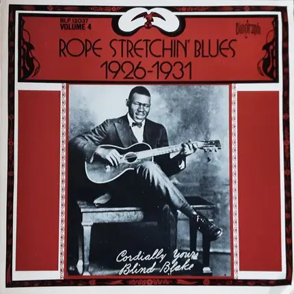 Blind Blake - Rope Stretchin' Blues 1926-1931 (Volume 4)