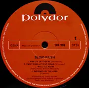 LP - Blind Faith - Blind Faith - German Original