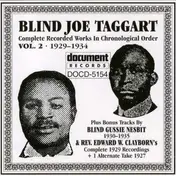 Blind Joe Taggart - Vol.2 1929 - 1934
