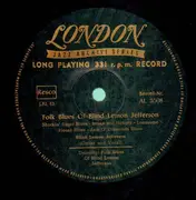 10'' - Blind Lemon Jefferson - The Folk Blues Of Blind Lemon Jefferson - German original