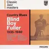 LP - Blind Boy Fuller - Country Blues 1935-1940 - Fold Out