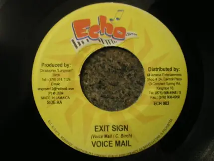 Bling Dawg / Voicemail - She Want The Ood / Exit Sign