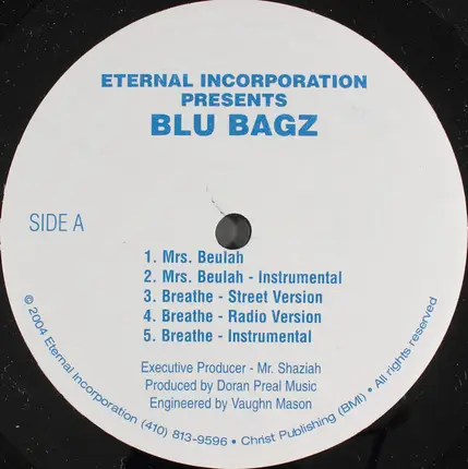 Blu Bagz - Mrs. Beulah