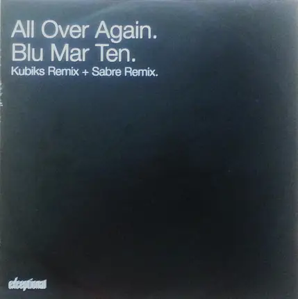 Blu Mar Ten - All Over Again