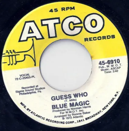 Blue Magic - Guess Who