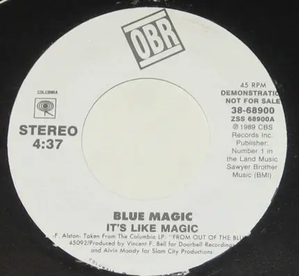 Blue Magic - It's Like Magic