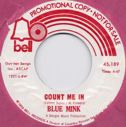 Blue Mink - Count Me In