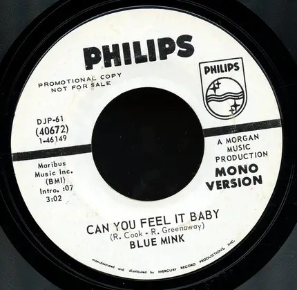 Blue Mink - Can You Feel It Baby / Can You Feel It Baby