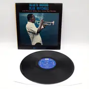 LP - Blue Mitchell - Blue's Moods - 1st Mono US on Riverside Blue Labes + Deep Grooves