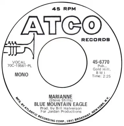 Blue Mountain Eagle - Marianne