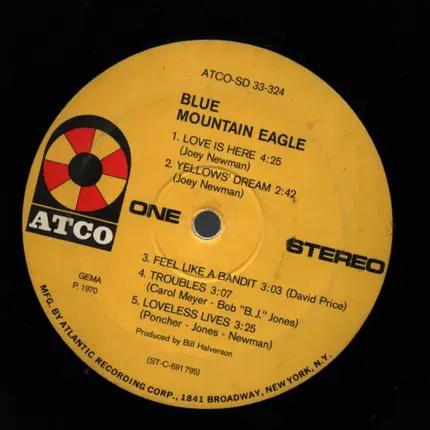 Blue Mountain Eagle - Blue Mountain Eagle
