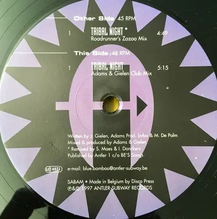 Blue Bamboo - Tribal Night (Club Mixes)