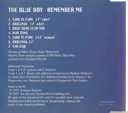 CD Single - Blue Boy - Remember Me