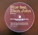 12inch Vinyl Single - Blue Feat. Elton John - Sorry Seems To Be The Hardest Word