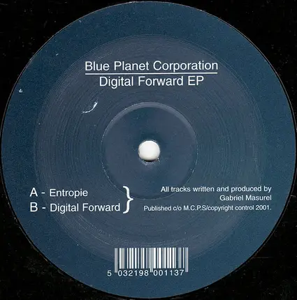 Blue Planet Corporation - Digital Forward EP