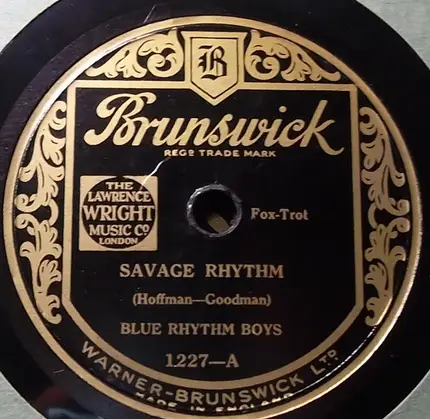 Blue Rhythm Boys / Connie's Inn Orchestra - Savage Rhythm / Low Down On The Bayou