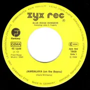7inch Vinyl Single - Blue Ridge Rangers Featuring: John Fogerty - Jambalaya / Workin' On A Building