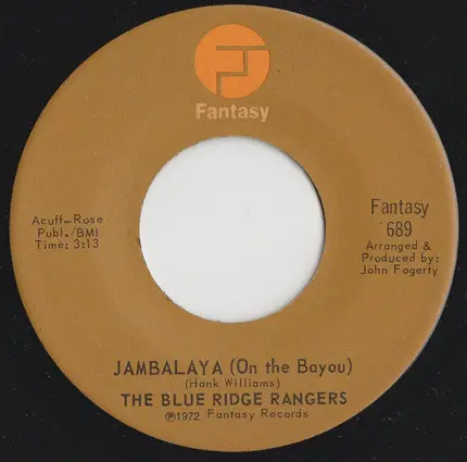 Blue Ridge Rangers - Jambalaya (On The Bayou) / Workin' On A Building