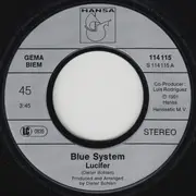 7inch Vinyl Single - Blue System - Lucifer
