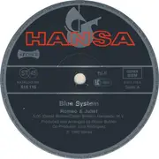 12inch Vinyl Single - Blue System - Romeo & Juliet