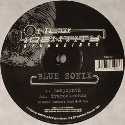 Blue Sonix - Labyrynth / Trancetronic