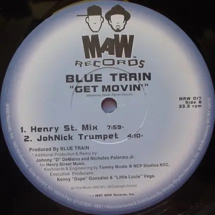 Blue Train - Get Movin'
