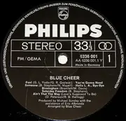 LP - Blue Cheer - Blue Cheer - GERMAN BLACK PHILIPS