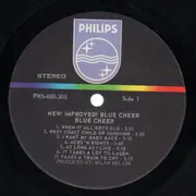 LP - Blue Cheer - New! Improved! Blue Cheer
