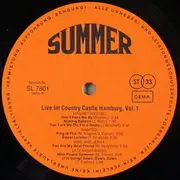 LP - Bluegrass & Blues Company , Magret Wessel , Michael Redlin, a.o. - Live Im Country Castle Hamburg, Vol.1